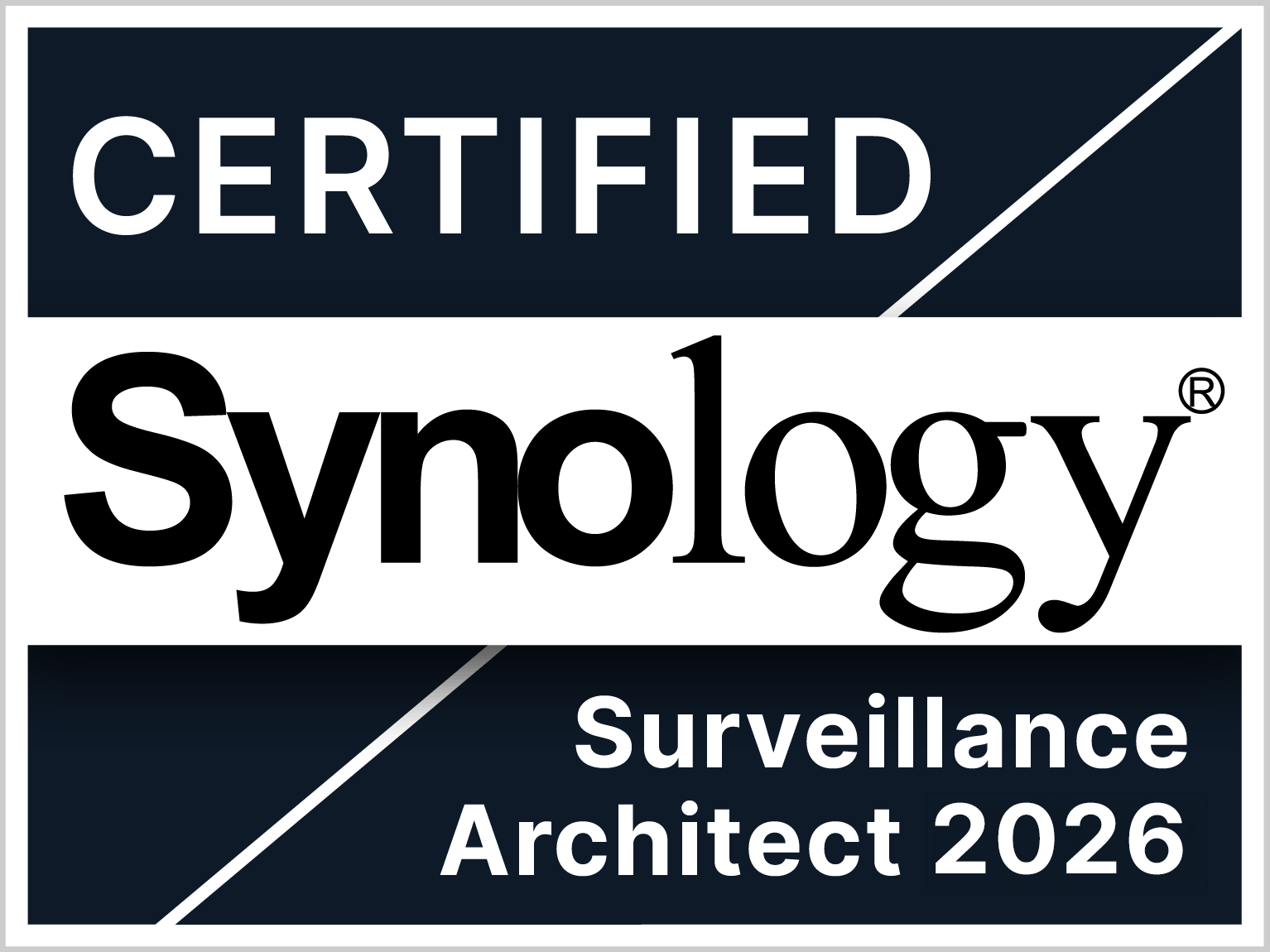 Synology Certified Surveillance Architect 2026 – certyfikat szkolenia Synology